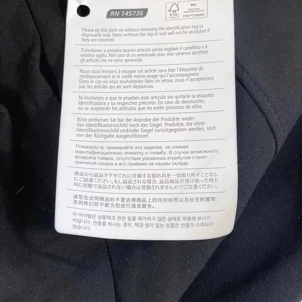 Le Sarte Del Sole Black Dress Pants Wide Leg‎ Trouser 42 High Rise Formal NEW